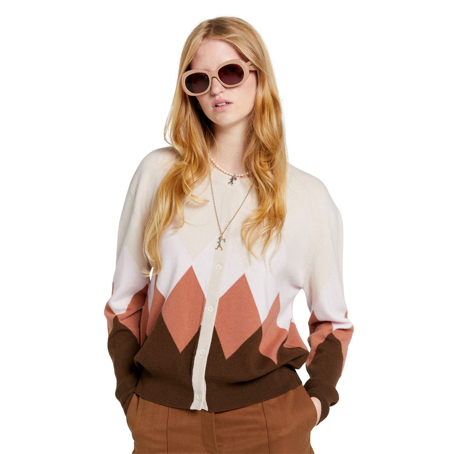 Karen Walker Posy Cashmere Cardigan